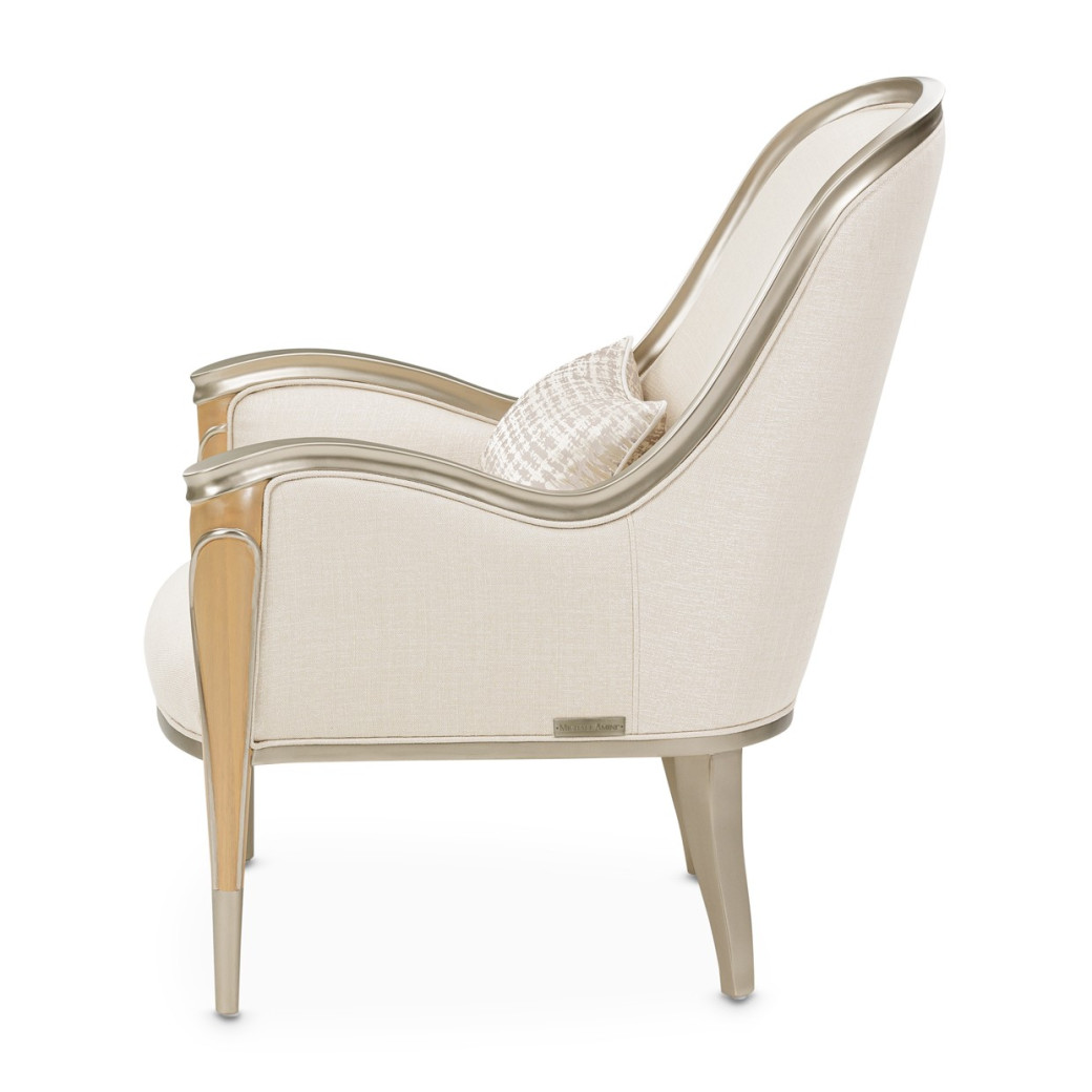 VillaCherie Accent Chair Caramel By Michael Amini