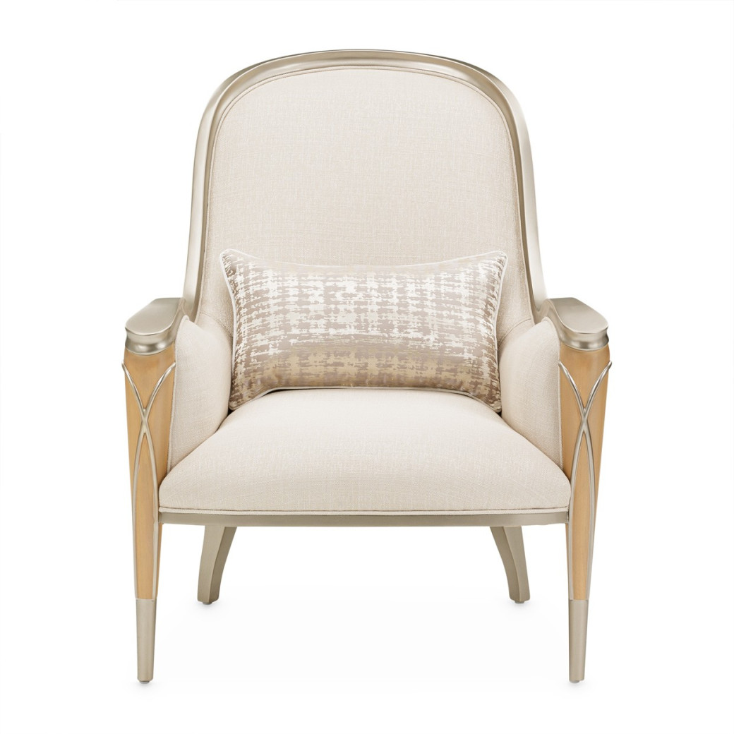 VillaCherie Accent Chair Caramel By Michael Amini