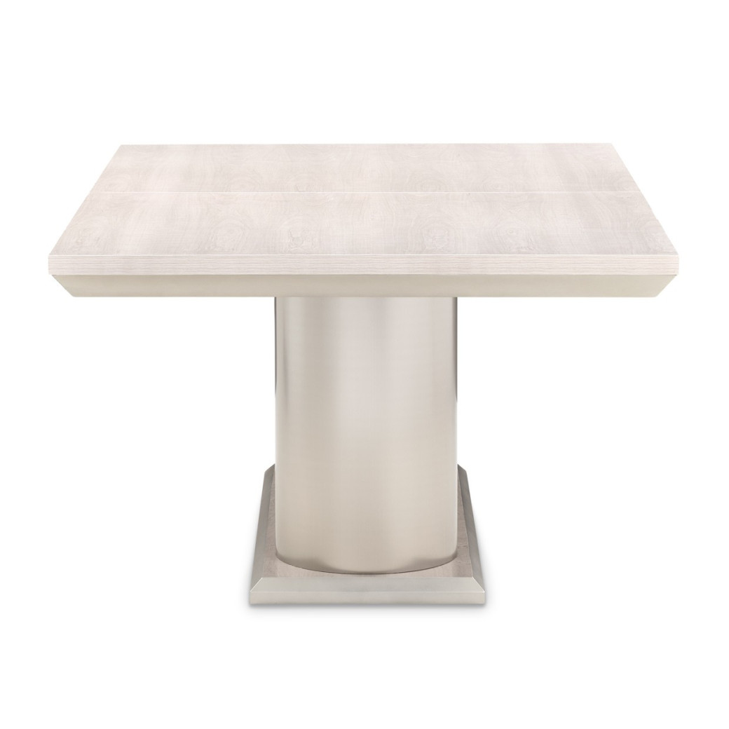 7PC Rectangular Double Pedestal Dining Table Marin Collection By Michael Amini . KI-MRIN002-139