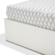 Upholstered Panel Bed (3 Pc) State St Collection By Michael Amini