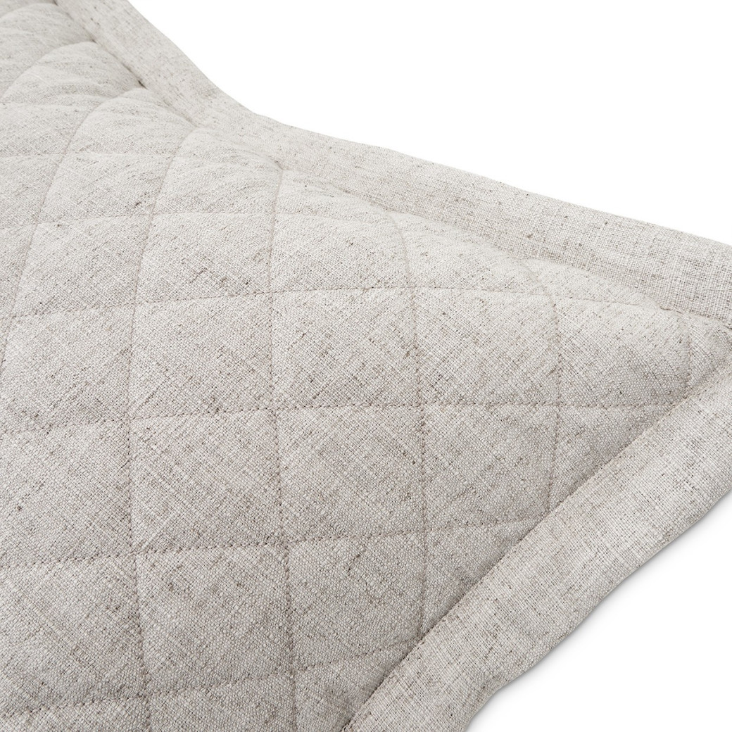 Aragoza 3PC Queen Quilt Set Dove by Michael Amini BCS-QQT3-ARGZA-DVE