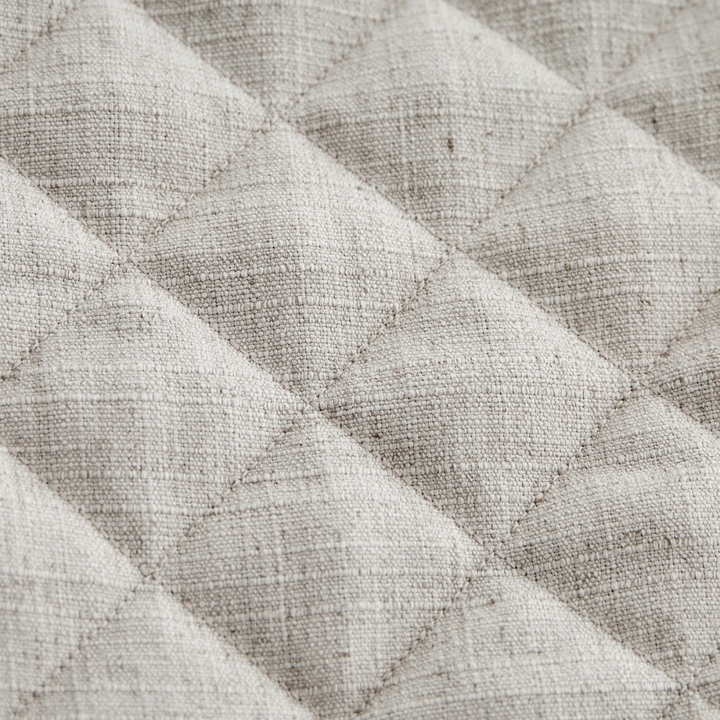 Aragoza 3PC Queen Quilt Set Dove by Michael Amini BCS-QQT3-ARGZA-DVE