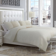 Balwin 3PC Queen Covet Set Cream By Michael Amini BCS-KS03-BLDWN-CRM