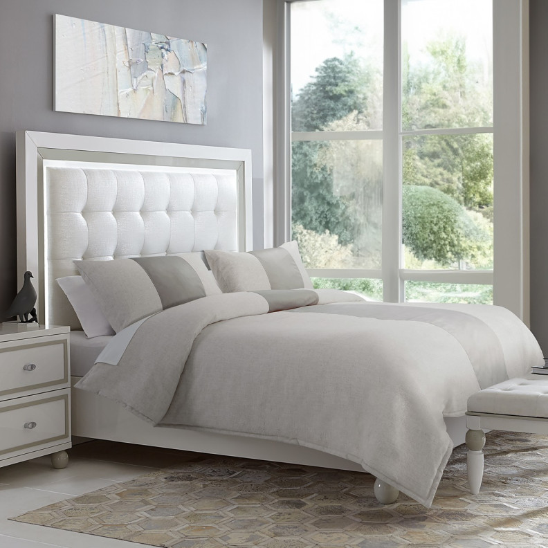 Balwin 3PC Queen Covet Set Dove by Michael Amini BCS-QS03-BLDWN-DOV