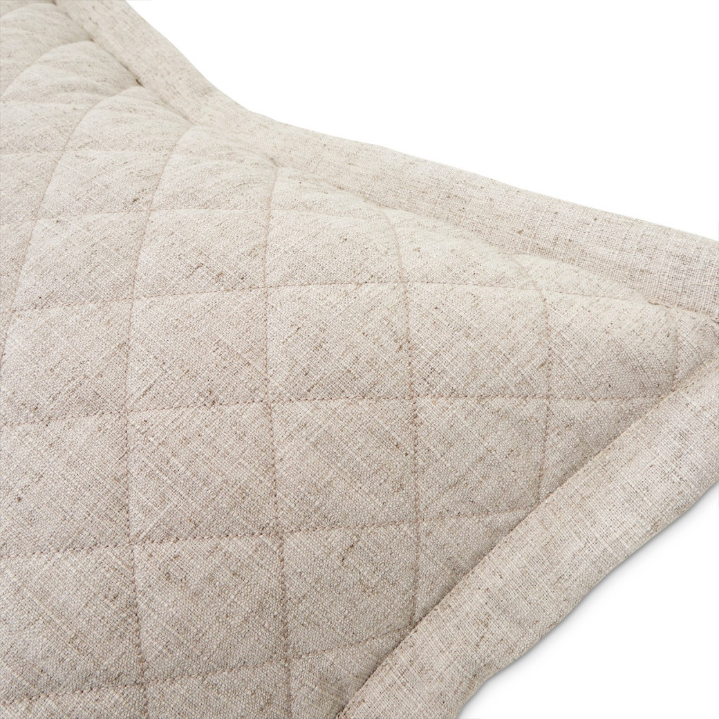 Aragoza 3pc Queen Quilt Set Cream by Michael Amini BCS-QQT3-ARGZA-CRM