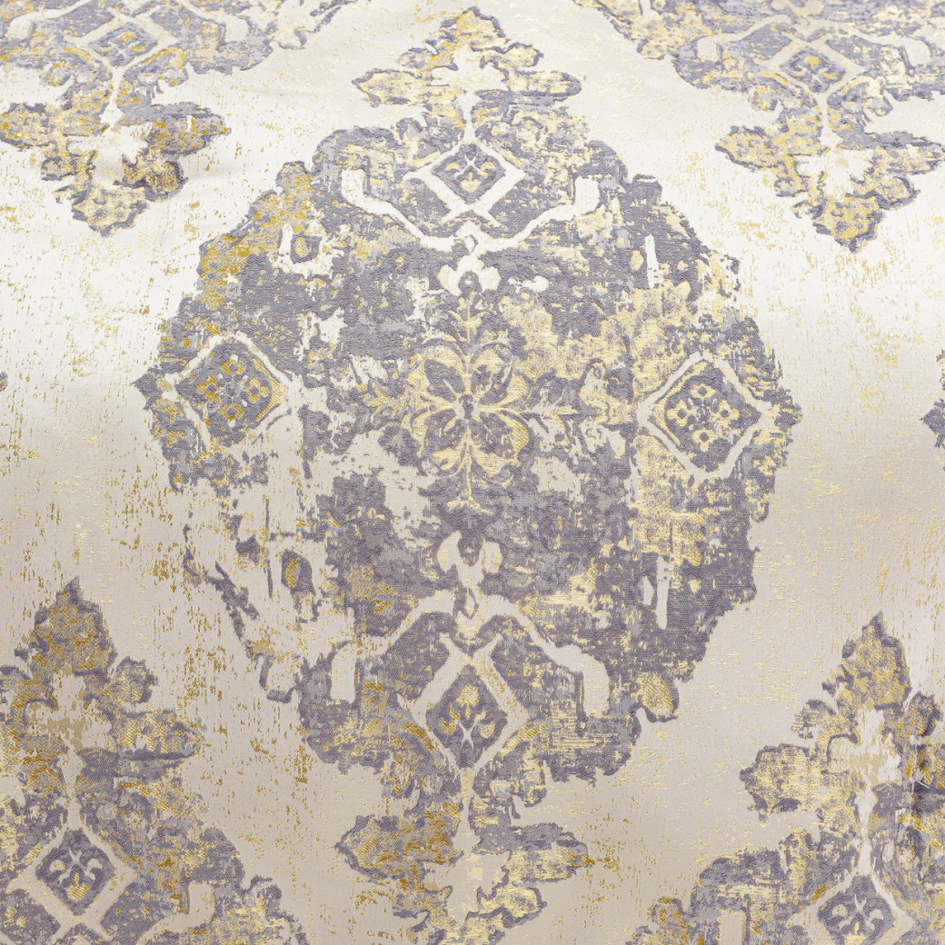 Bennett 9pc Queen Comforter Set Champagne By Michael Amini BCS-QS09-BENNET-CMP