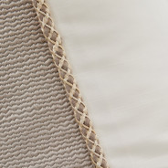 Glennridge 9pc Queen Comforter Set Frost By Michael Amini BCS-QS09-GLNRG-FRS