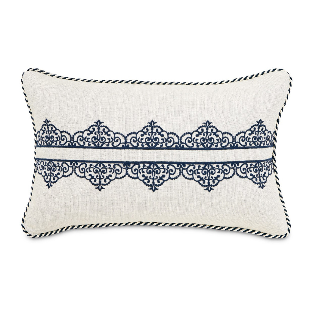 Yardley 5pc Queen Comforter Set Navy by Michael Amini BCS-QS05-YRLDY-NVY