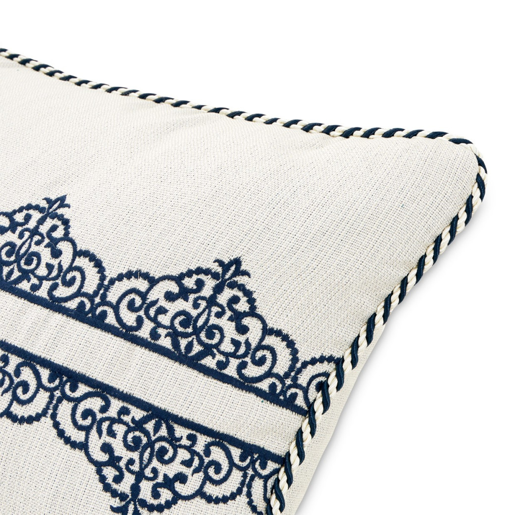 Yardley 5pc Queen Comforter Set Navy by Michael Amini BCS-QS05-YRLDY-NVY