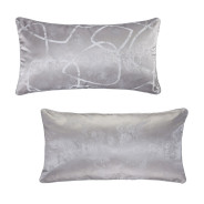 Roma II Pc 9PC Queen Comforter Set Platinum By Michael Amini
