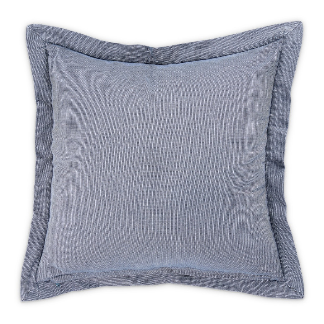 Mills 7pc Queen Duvet Set Denim by Michael Amini BCS-QD07-MILLS-DNM