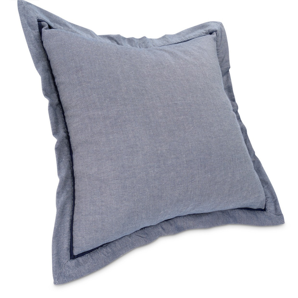 Mills 7pc Queen Duvet Set Denim by Michael Amini BCS-QD07-MILLS-DNM