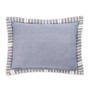 Mills 7pc Queen Duvet Set Denim by Michael Amini BCS-QD07-MILLS-DNM