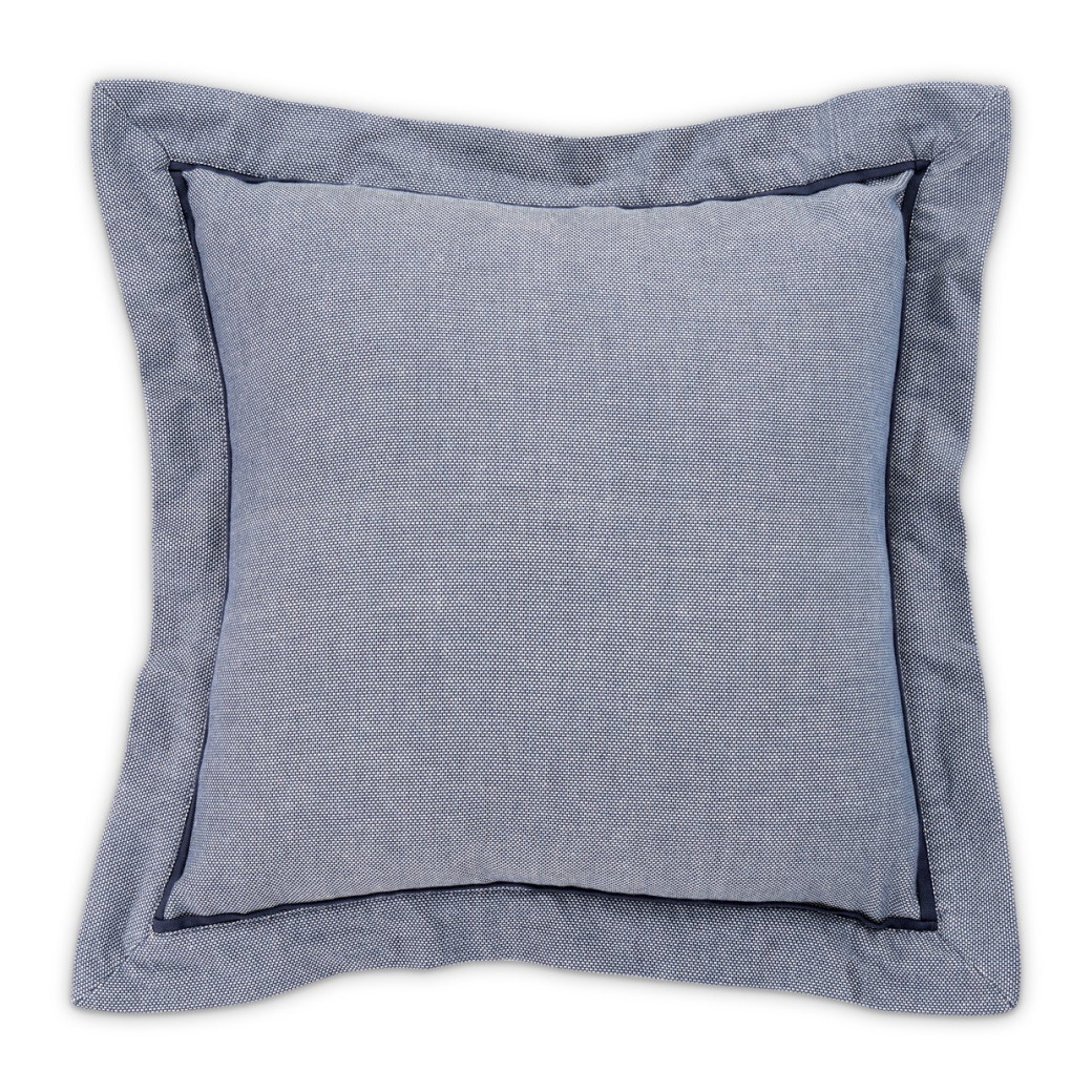 Mills 7pc Queen Duvet Set Denim by Michael Amini BCS-QD07-MILLS-DNM