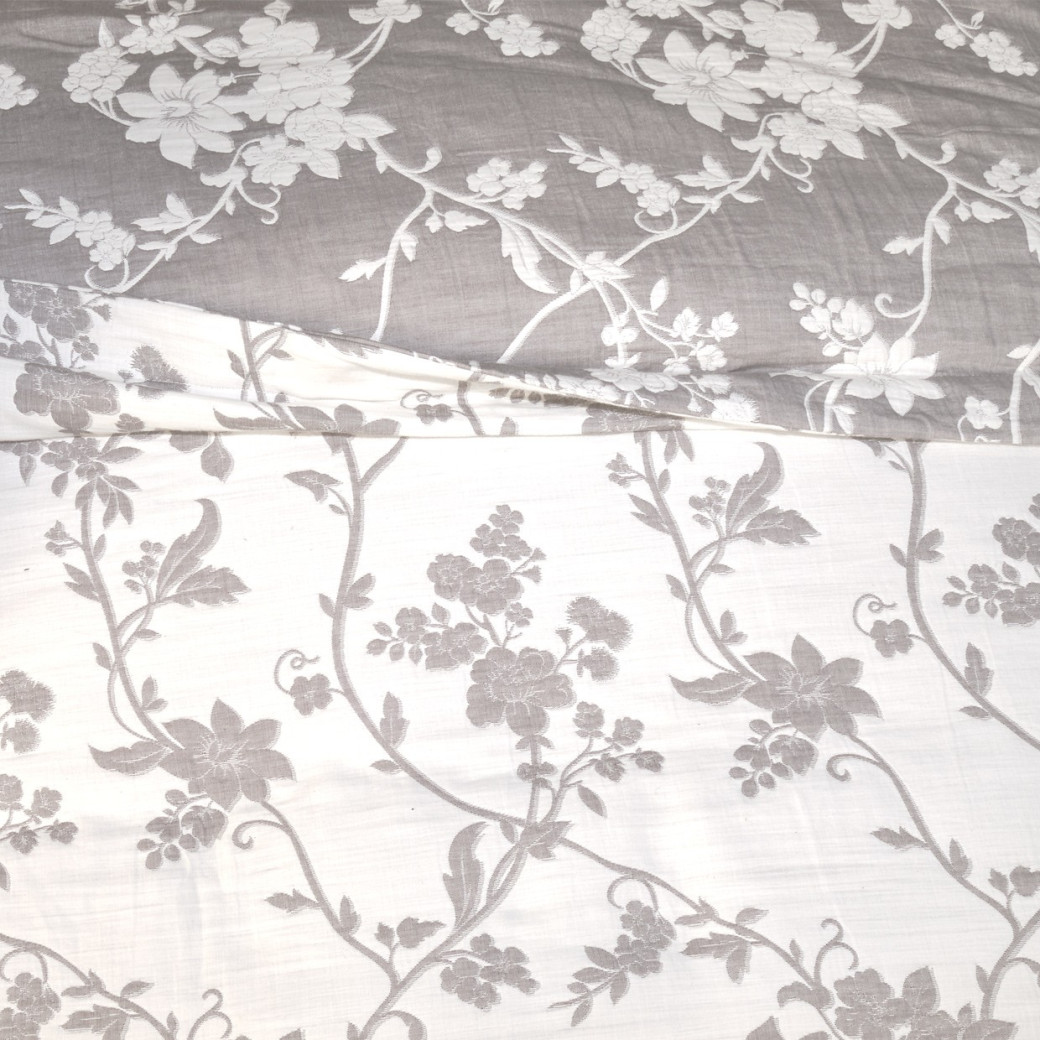 Mika 5pc Queen Duvet Set Dove by Michael Amini BCS-QD05-MIKA-DOV
