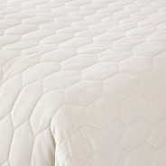 Niagara 3pc Queen Quilt Set Sand by Michael Amini BCS-QQT3-NIAGRA-SND