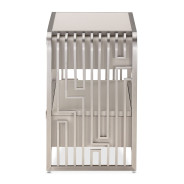 Metal Accent Cabinet-Night Stand-End Table Roxbury Collection by Michael Amini