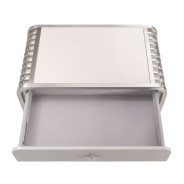 Metal Accent Cabinet-Night Stand-End Table Roxbury Collection by Michael Amini