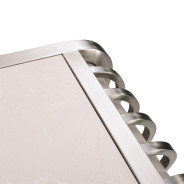 Metal Accent Cabinet-Night Stand-End Table Roxbury Collection by Michael Amini
