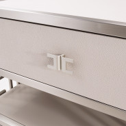 Metal Accent Cabinet-Night Stand-End Table Roxbury Collection by Michael Amini