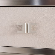 Metal Accent Cabinet-Night Stand-End Table Roxbury Collection by Michael Amini