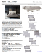 Eclipse Bedroom Set Collection By Michael Amini .Upholstered Bed W/LightsEclipse Collection By Michae l Amini
