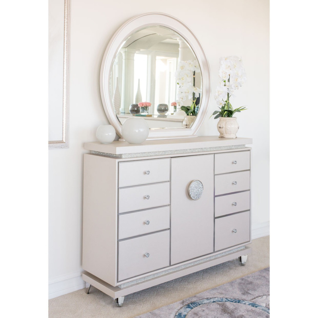 Glimmering Heights Bedroom Set Collection By Michael Amini