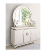 Michael Amini & Jane Seymour Glimmering Heights Sideboard & Mirror