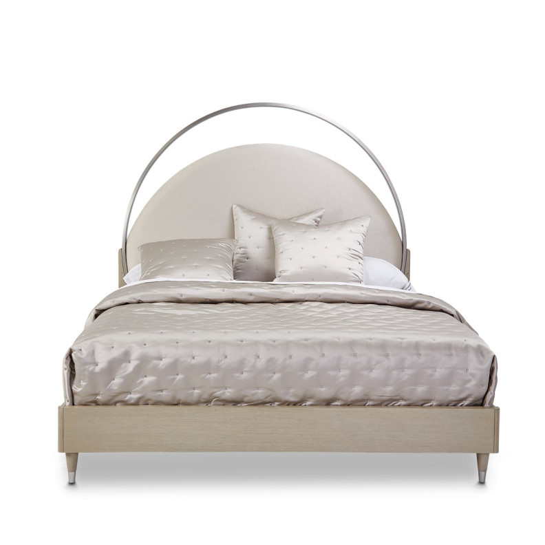 Queen Bed w/Lights Eclipse Collection by Michael Amini KI-ECLPQN-135