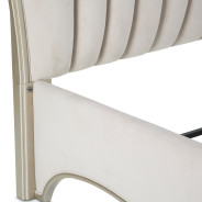 Queen Upholstered Panel Bed London Place Colection by Michael Amini NC9004000QN3-112