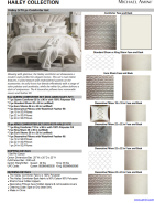 Queen Upholstered Panel Bed London Place Colection by Michael Amini NC9004000QN3-112