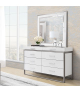 Marquee Bedroom Set Collection. Panel Bed By Michael Amini & Kathy Ireland Home Designs