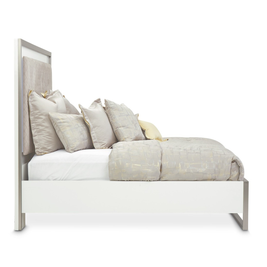 Queen Panel Bed Marquee Collection By Michael Amini  KI-MRQEQN-108