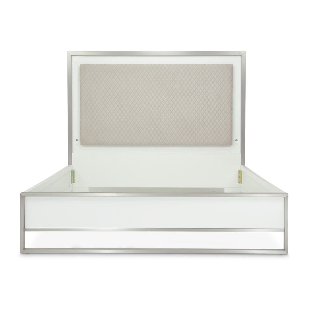 Queen Panel Bed Marquee Collection By Michael Amini  KI-MRQEQN-108