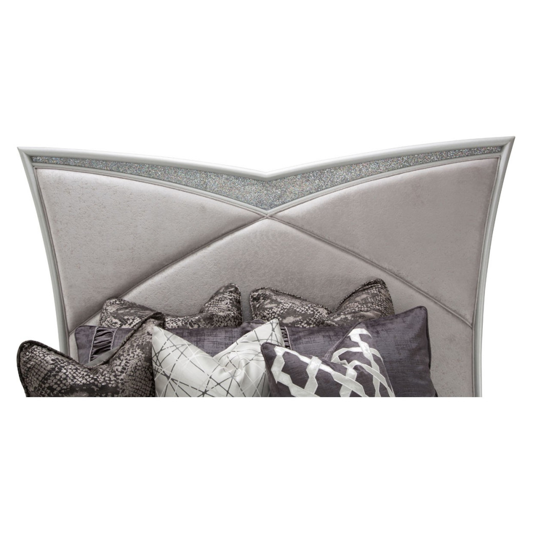 Queen Upholstered Bed Melrose Plaza Collection By Michael Amini 9019000QN-118