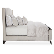 Queen Tufted Panel Bed Paris Chic Collection by Michael Amini