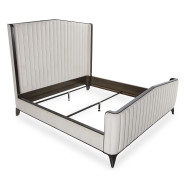 Queen Tufted Panel Bed Paris Chic Collection by Michael Amini