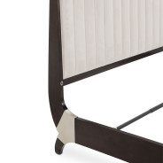 Queen Tufted Sleigh Bed Paris Chic Collection by Michael Amini N9003000QNS4-409