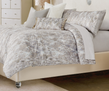 Eastern King Short Metal Panel Bed State St Collection by Michael Amini N9016000EK3LPT-116