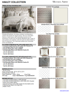 Queen Channel-Tufted Upholstered Bed Villa Cherie Caramel by Michael Amini N9008000QN-134