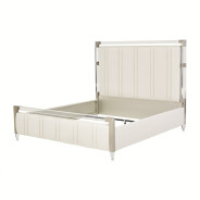 Queen Channel-Tufted Panel Bed Penthouse Collection by Michael Amini N9033000QN3-130