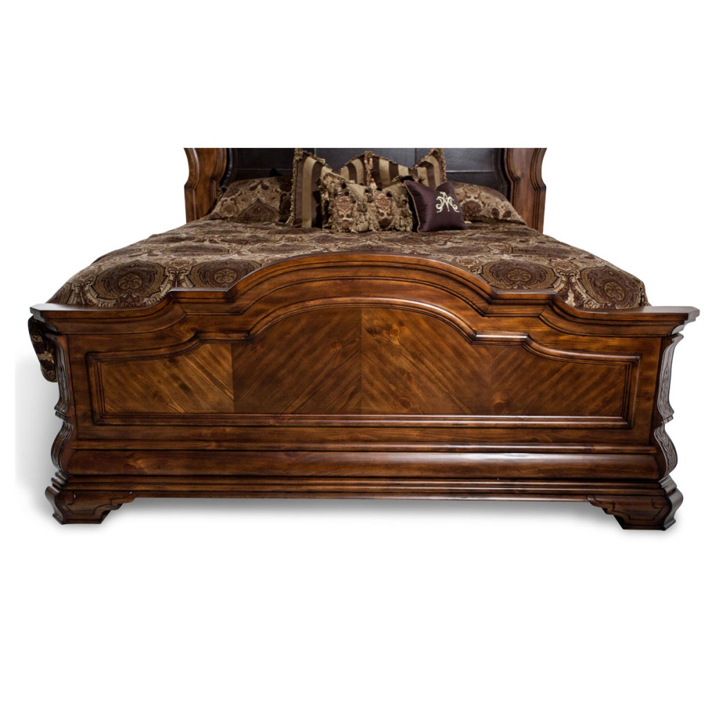 Queen Mansion Bed Tuscano Melange Collection By Michael Amini 34000MQN3-34