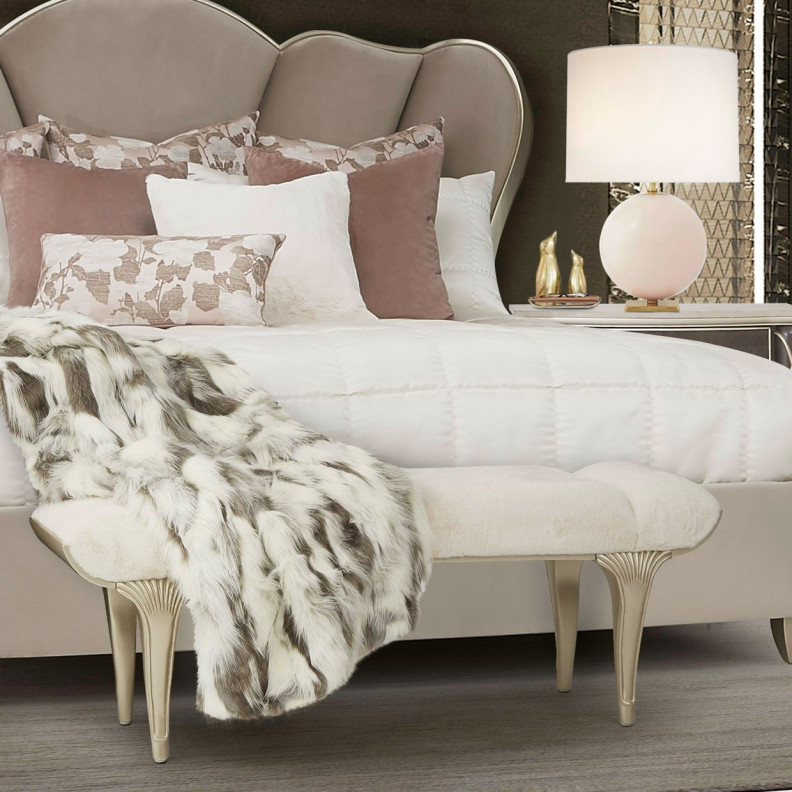 Bench Villa Cherie Hazelnut N9008904-410