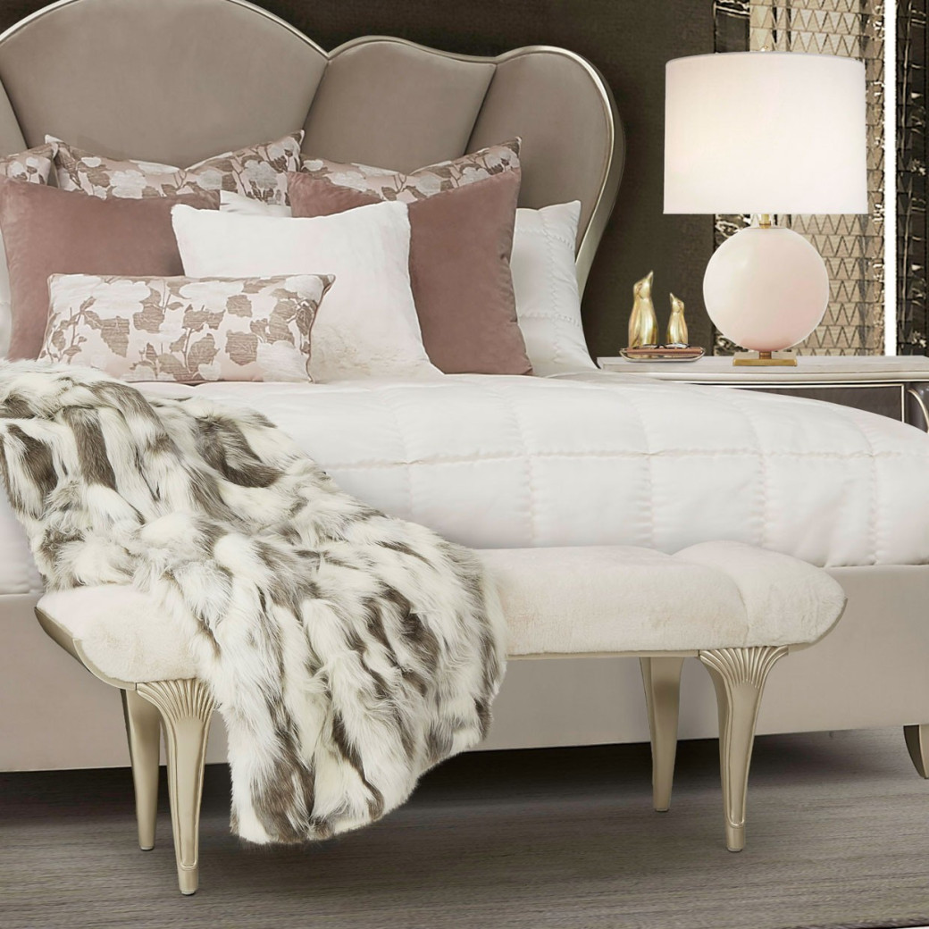 Bench Villa Cherie Hazelnut N9008904-410
