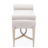 Bed Bench Malibu Crest Chardonnay Finish Collection by Michael Amini. 9007904-822