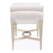 Bed Bench Malibu Crest Chardonnay Finish Collection by Michael Amini. 9007904-822
