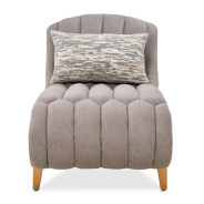 St.Charles Chaise Dove Gray By Michael Amini 9088841-STRTS-803