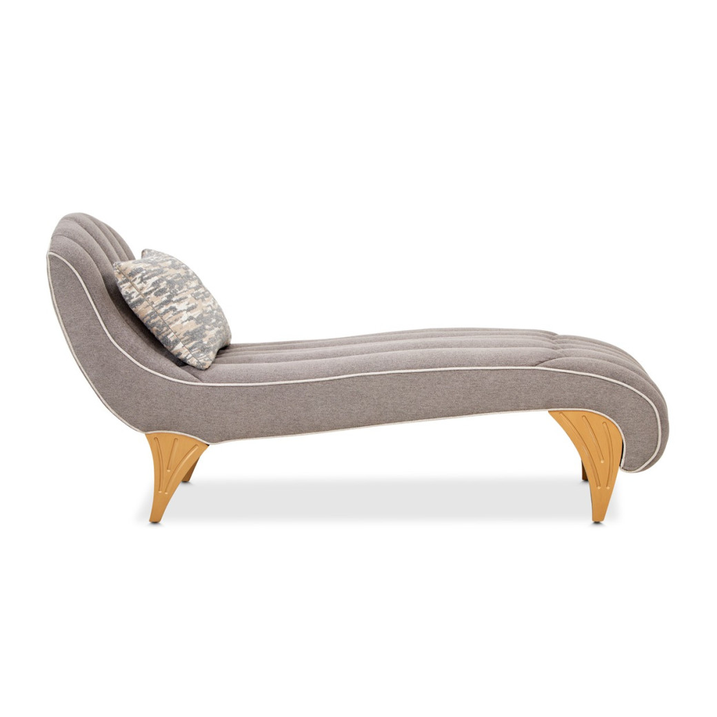 St.Charles Chaise Dove Gray By Michael Amini 9088841-STRTS-803