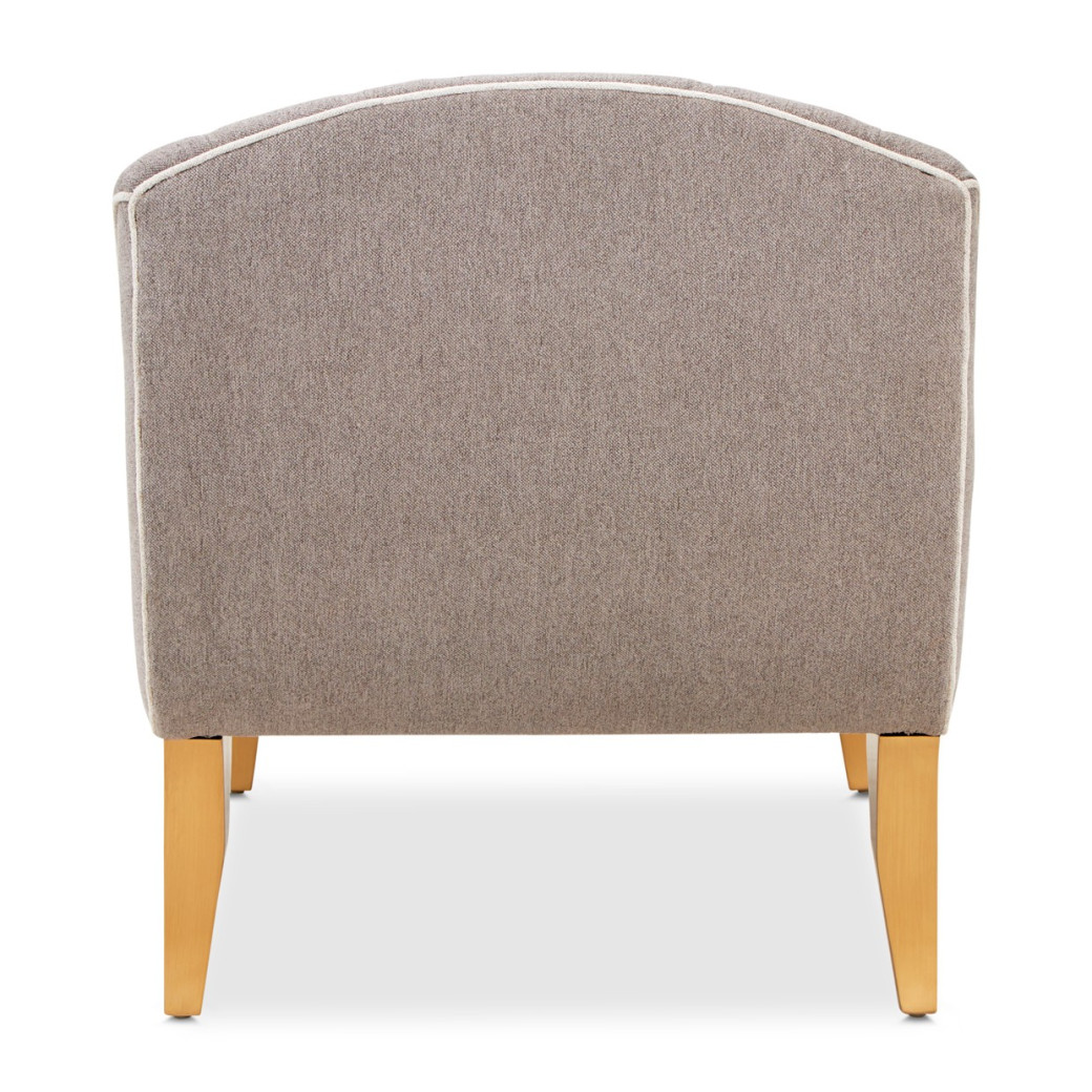 St.Charles Chaise Dove Gray By Michael Amini 9088841-STRTS-803