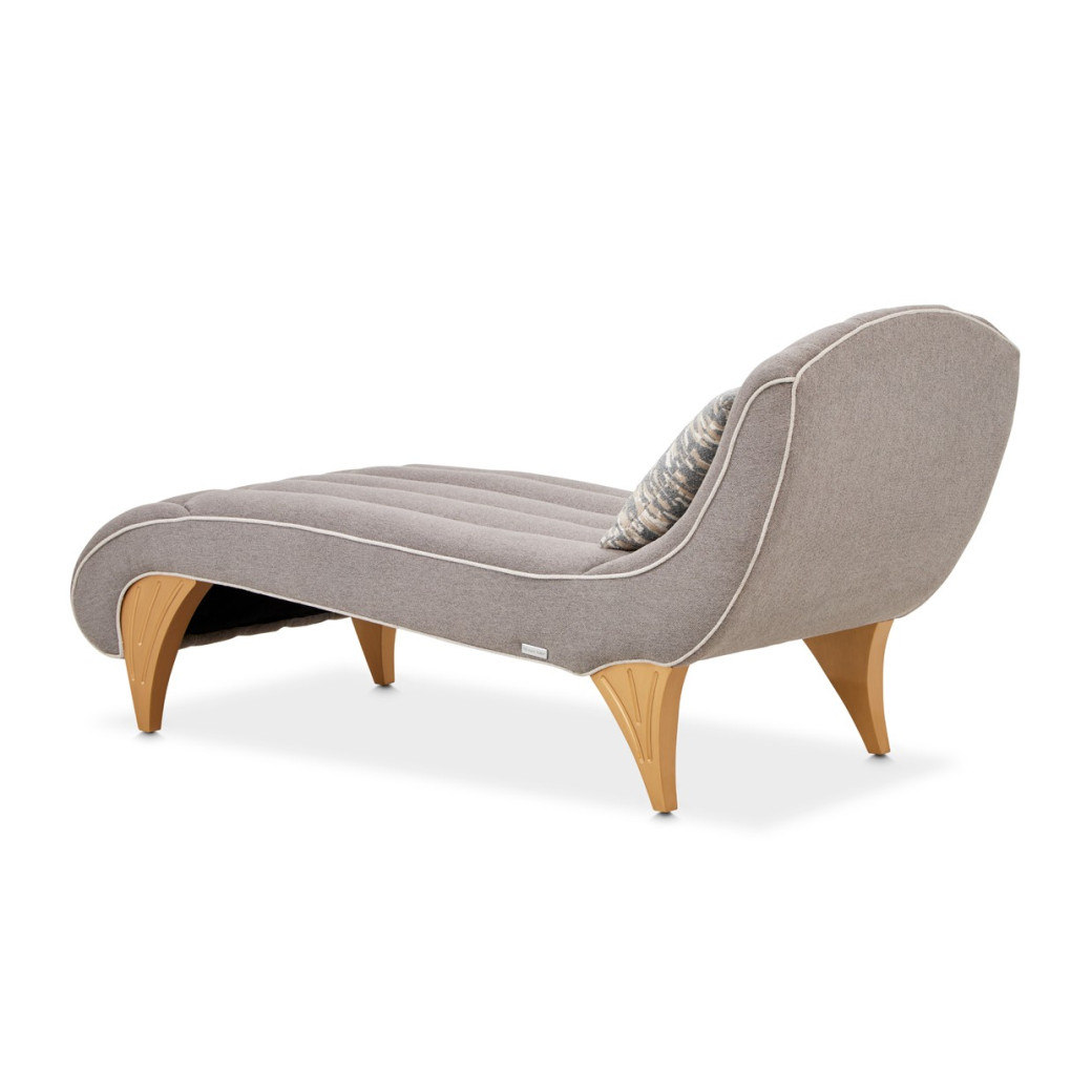 St.Charles Chaise Dove Gray By Michael Amini 9088841-STRTS-803